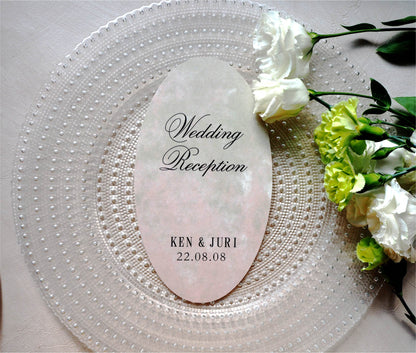 【メニュー表】EGGS - Rose bouquet【結婚式 ペーパー メニュー表】