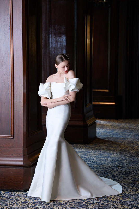 MERRY・MARRY-1116(puff)【ウェディングドレス】