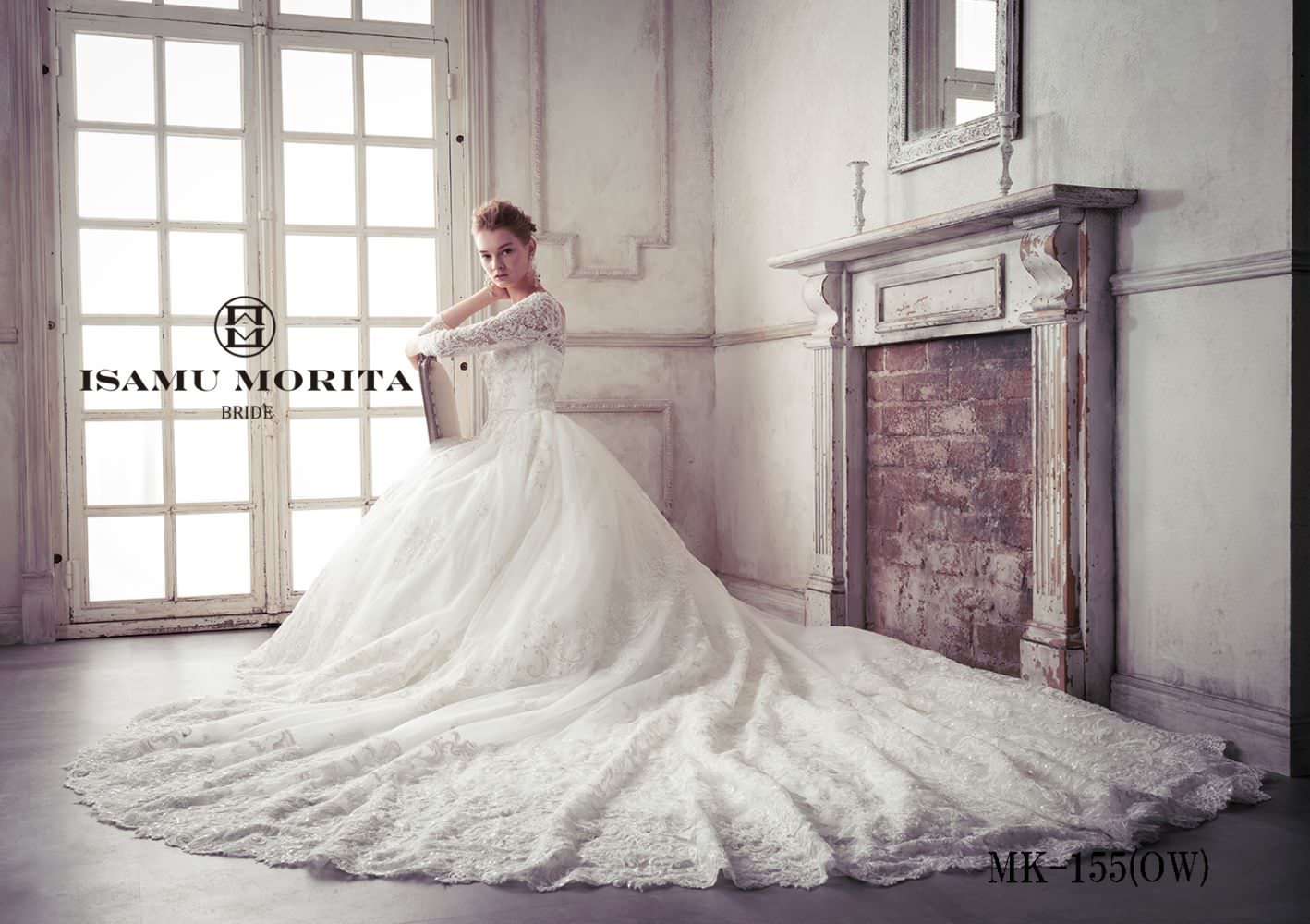 MK-155(OW) 【ウェディングドレス レンタル】