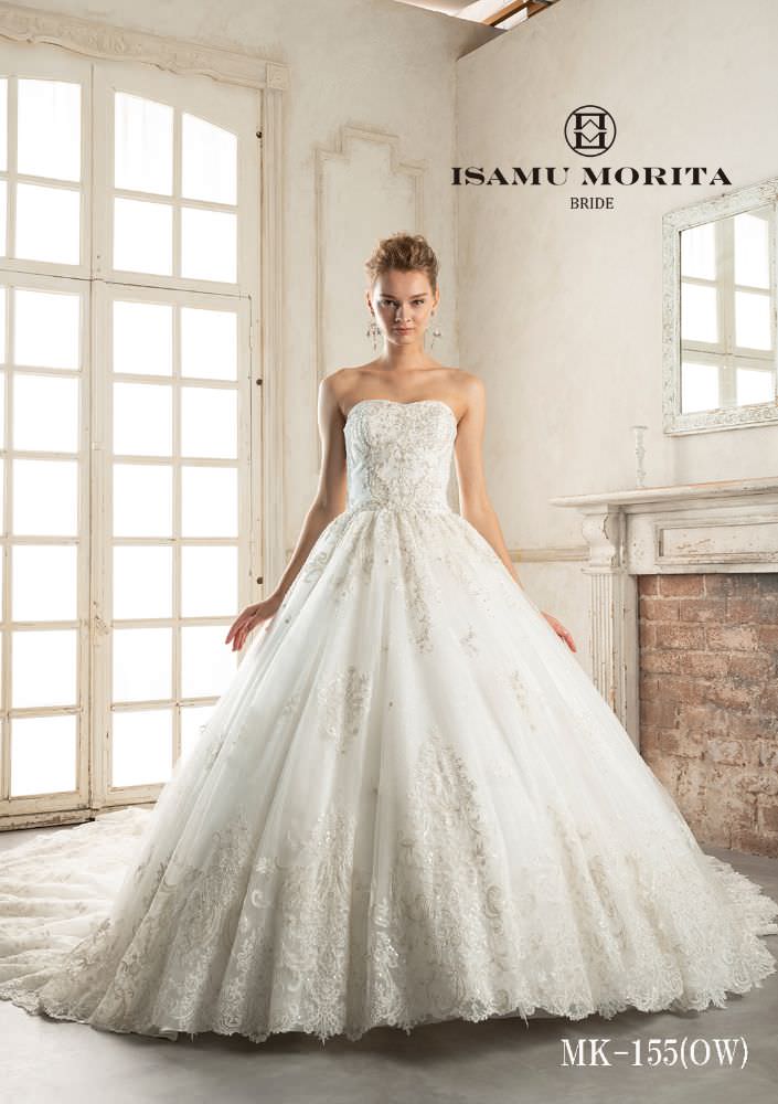 MK-155(OW) 【ウェディングドレス レンタル】