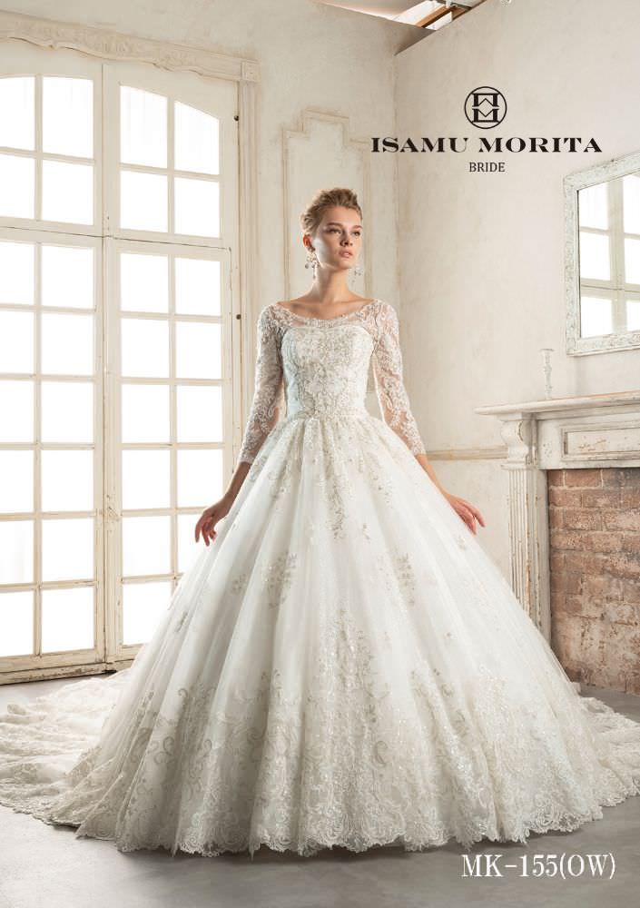MK-155(OW) 【ウェディングドレス レンタル】
