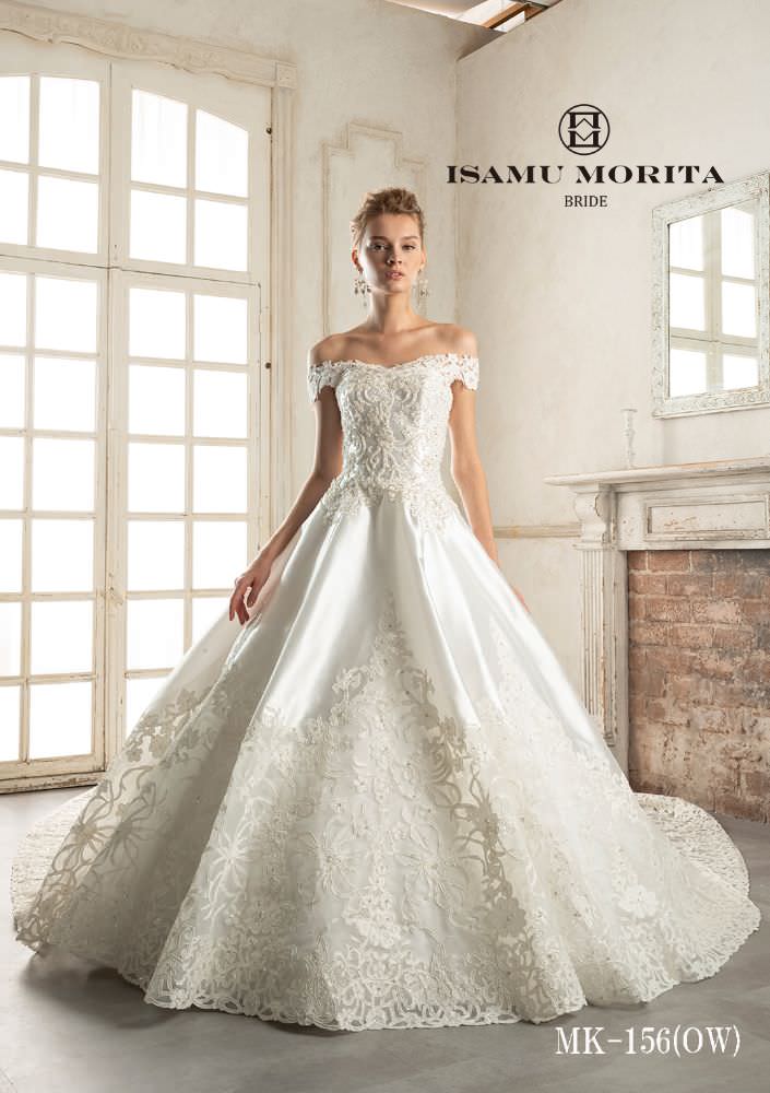 MK-156(OW) 【ウェディングドレス レンタル】