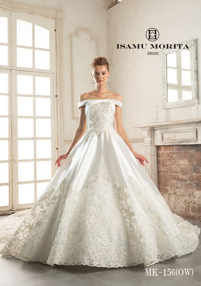 MK-156(OW) 【ウェディングドレス レンタル】