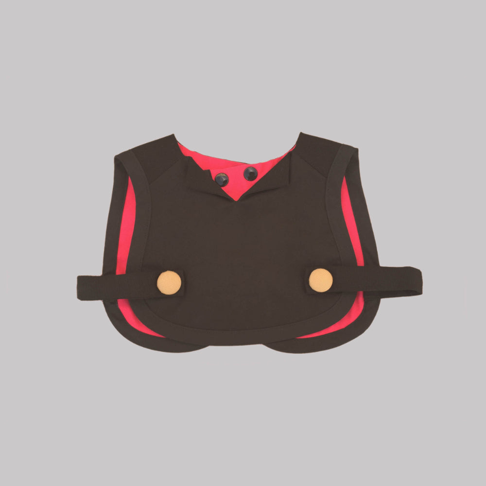 【よだれかけ ママ友 贈り物】子供スタイ ブラック 【結婚式 ギフト 内祝い 結婚祝い 出産祝い】