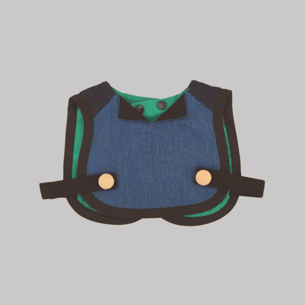 【よだれかけ ママ友 贈り物】子供スタイ ブルー 【結婚式 ギフト 内祝い 結婚祝い 出産祝い】