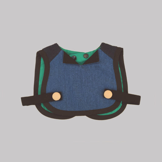 【よだれかけ ママ友 贈り物】子供スタイ ブルー 【結婚式 ギフト 内祝い 結婚祝い 出産祝い】