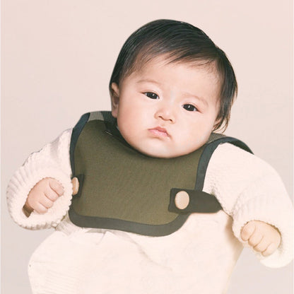 【よだれかけ ママ友 贈り物】子供スタイ カーキ 【結婚式 ギフト 内祝い 結婚祝い 出産祝い】