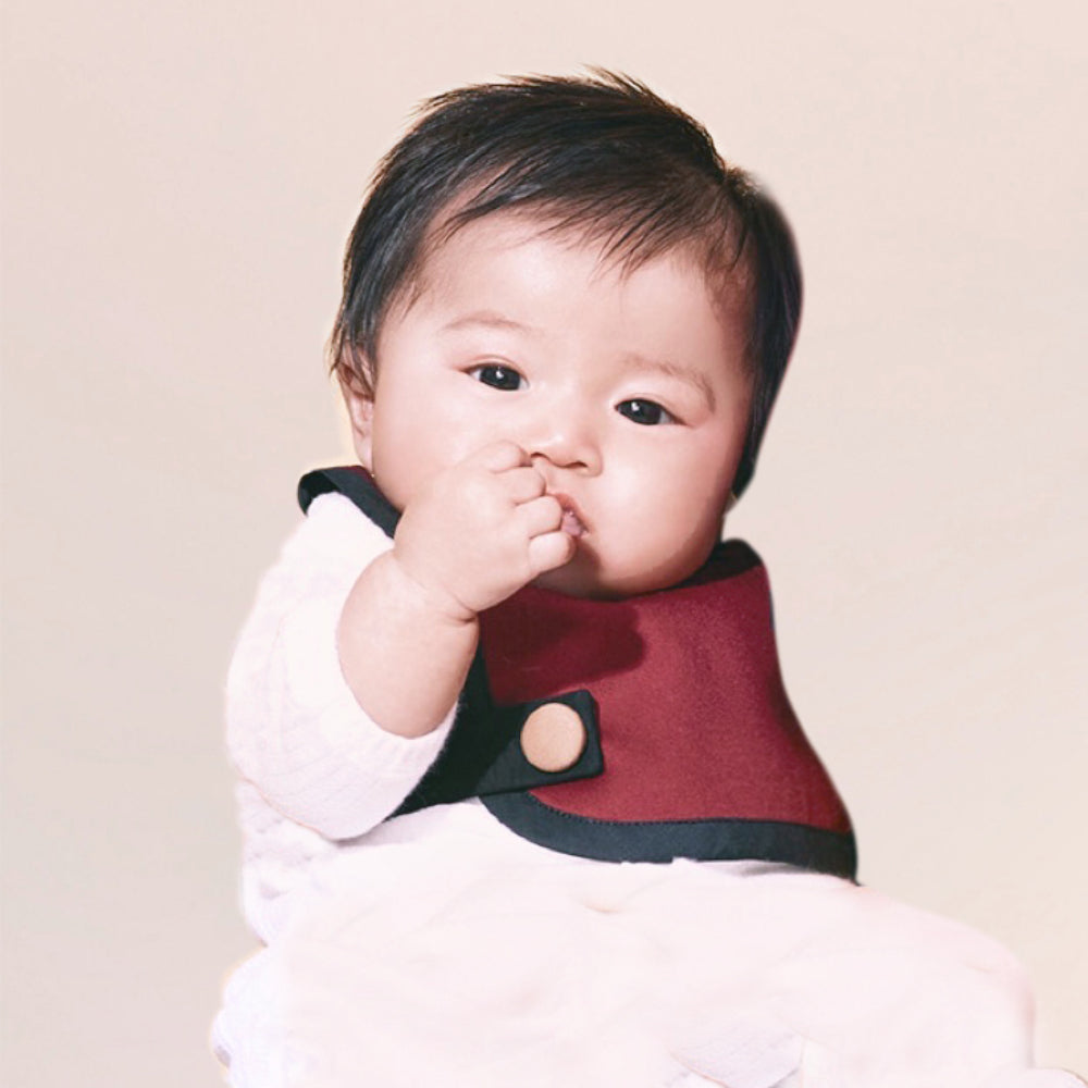 【よだれかけ ママ友 贈り物】子供スタイ レッド 【結婚式 ギフト 内祝い 結婚祝い 出産祝い】