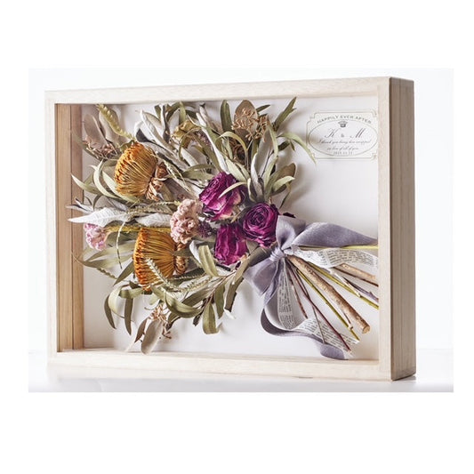 【ブーケ保存】ウッドボックス(コレクターズケース) 【結婚式 フラワー ブーケ保存 アフターブーケ】