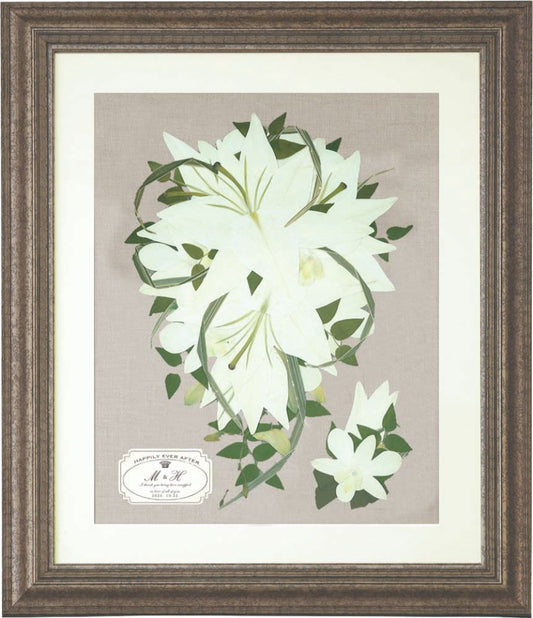 【ブーケ保存】アンティークゴールド 【結婚式 フラワー ブーケ保存 アフターブーケ】