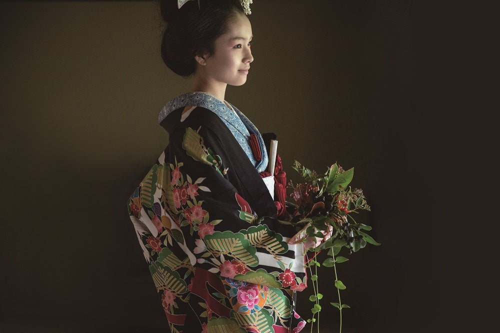 加賀友禅 【結婚式 和装 色打掛 レンタル】