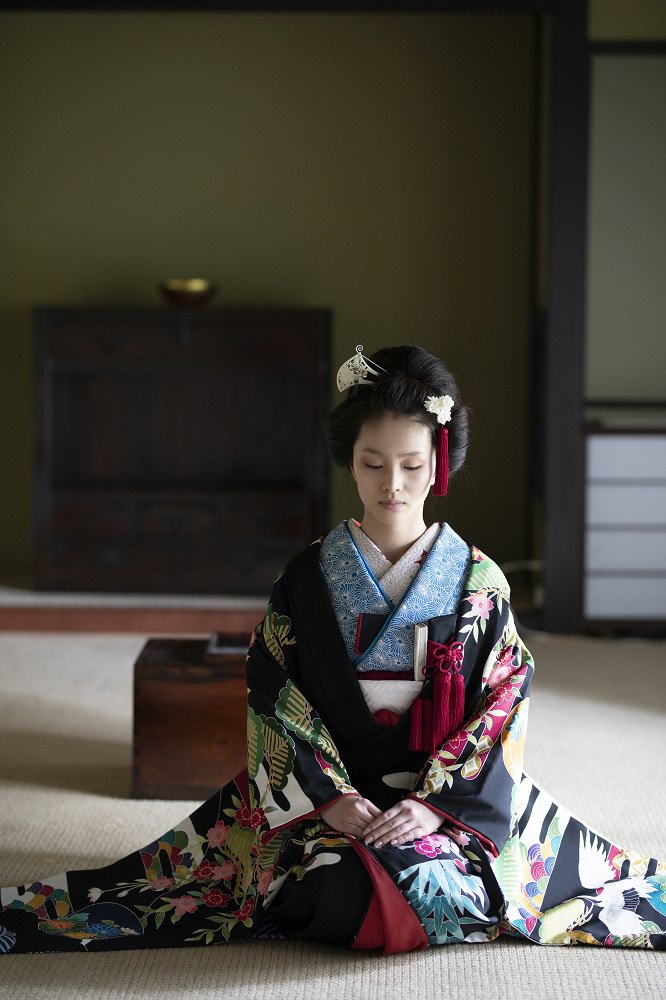 加賀友禅 【結婚式 和装 色打掛 レンタル】