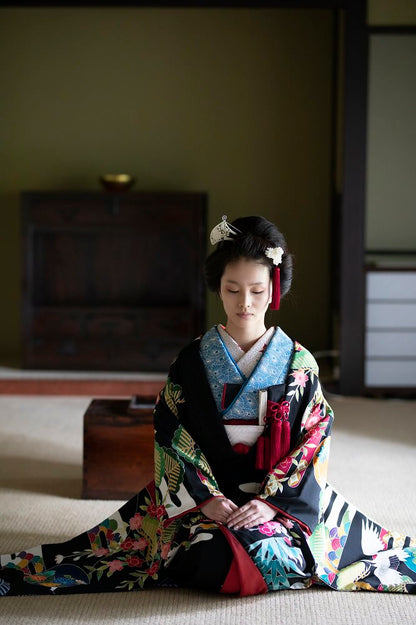 加賀友禅 【結婚式 和装 色打掛 レンタル】