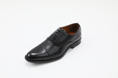 ストレートチップ/3cmヒール/ブラック【結婚式 メンズ シューズ】