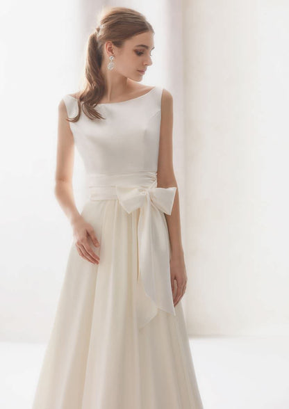 Aライン フォトジェニック LATELIER MARIAGE 20677 【ウェディングドレス レンタル】