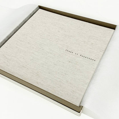 【20ページ 麻布のアルバム】20ページ30カット 【結婚式 写真 アルバム オーダーメイド】