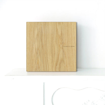 【30ページ オーク無垢材のアルバム】30ページ45カット 【結婚式 写真 アルバム オーダーメイド】