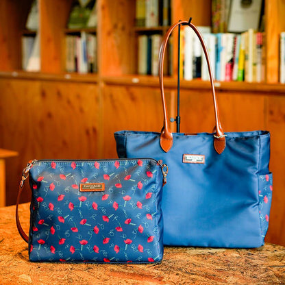 NAJ-OREARI トートⅡ&ショルダーバッグセット OT-03/04 ポピーGRAY 【結婚式 ギフト 内祝い 結婚祝い 出産祝い】