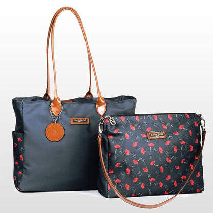 NAJ-OREARI トートⅡ&ショルダーバッグセット OT-03/04 ポピーGRAY 【結婚式 ギフト 内祝い 結婚祝い 出産祝い】