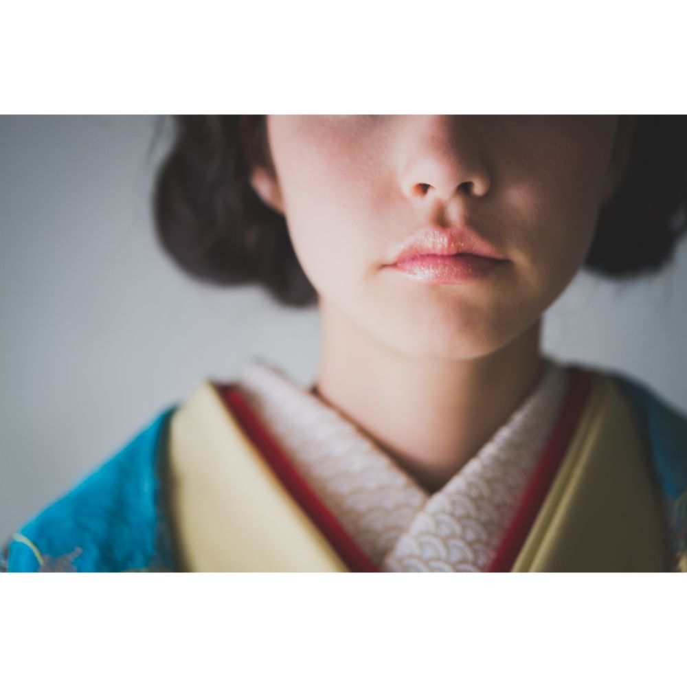 紺碧道長取青海波 【結婚式 和装 色打掛 レンタル】