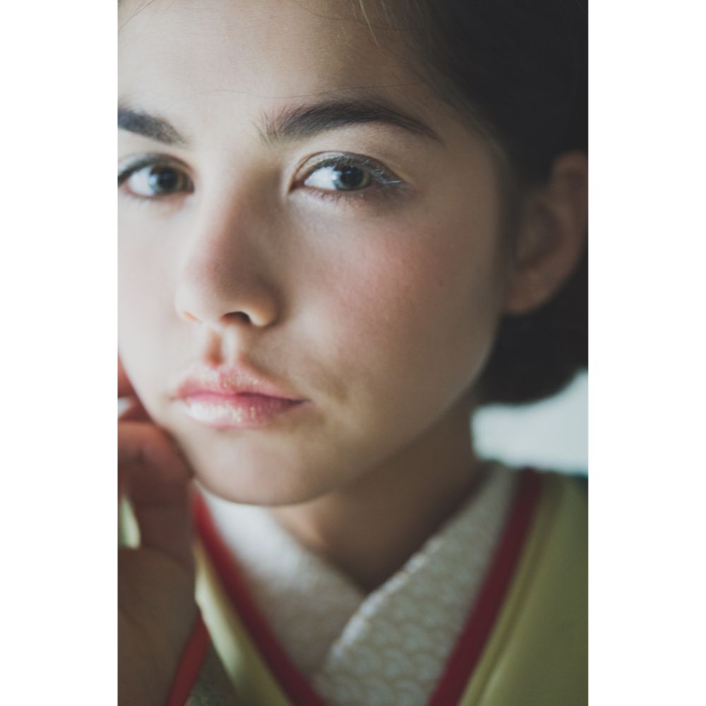 紺碧道長取青海波 【結婚式 和装 色打掛 レンタル】