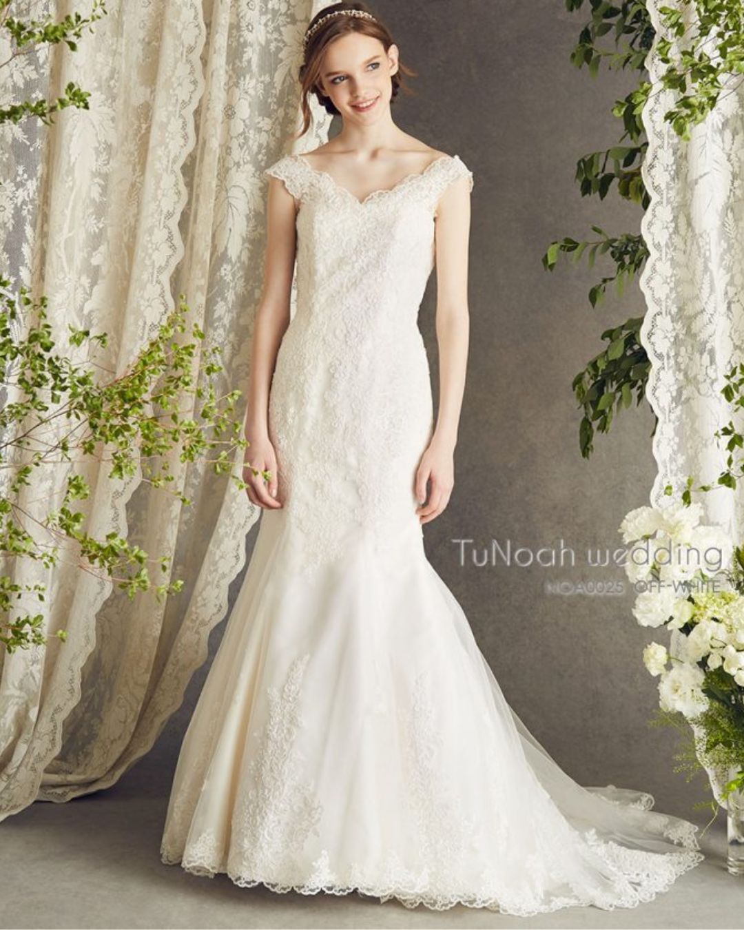 NOA0025_offwhite【ウェディングドレス オーダーメイド】 – 結婚