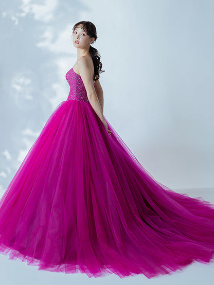 NOA0057_wine【カラードレス オーダーメイド】