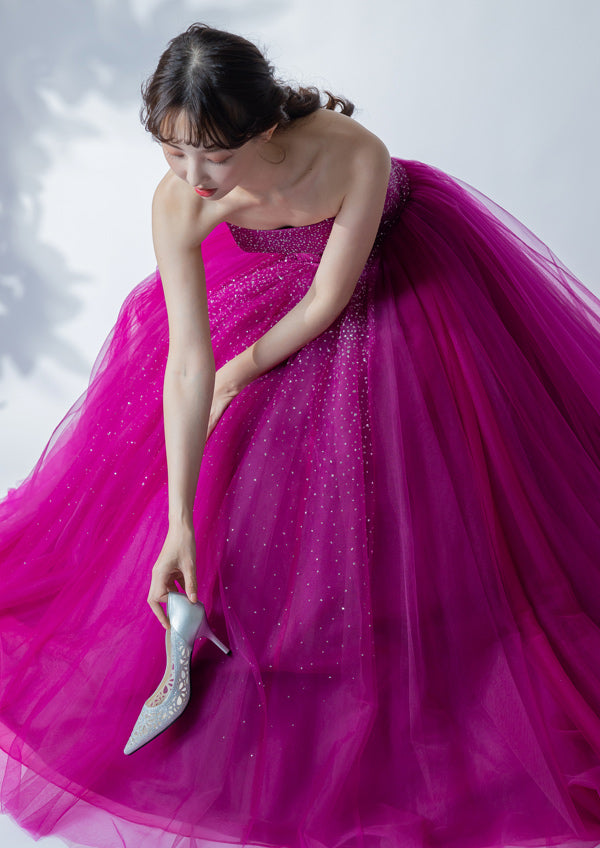 NOA0057_wine【カラードレス オーダーメイド】