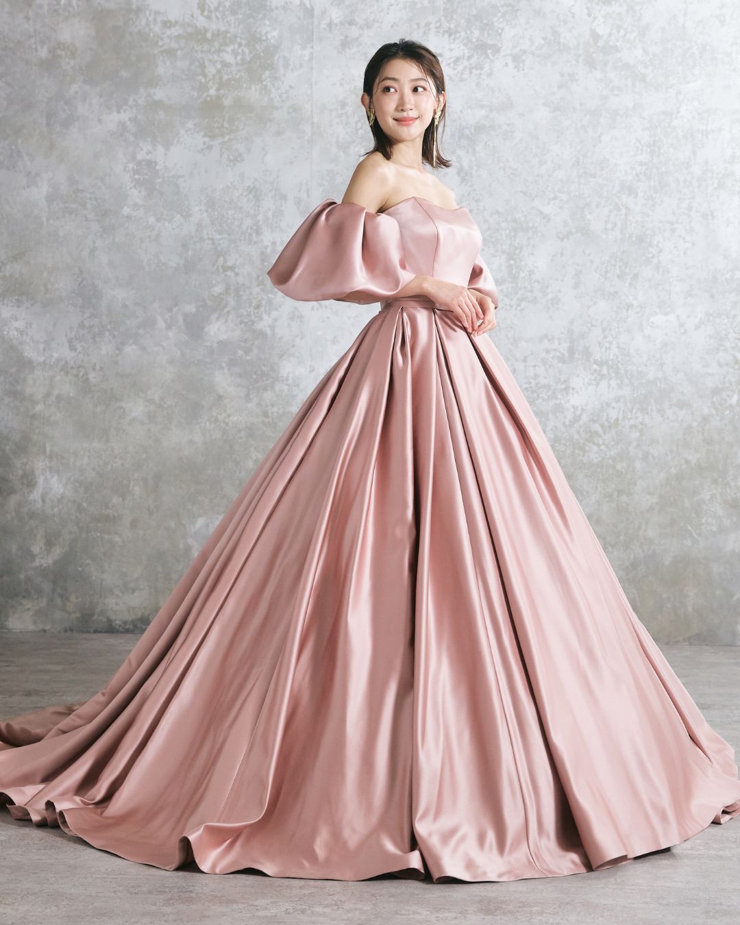 NOA0059_grayish pink【カラードレス オーダーメイド】