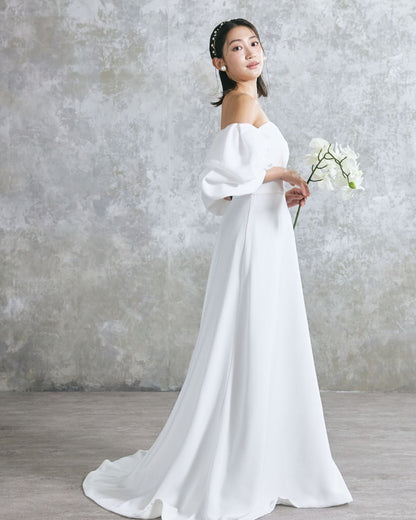 NOA0063_offwhite【ウェディングドレス オーダーメイド】