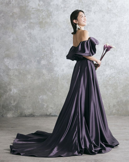 NOA0064_grayish purple【カラードレス オーダーメイド】