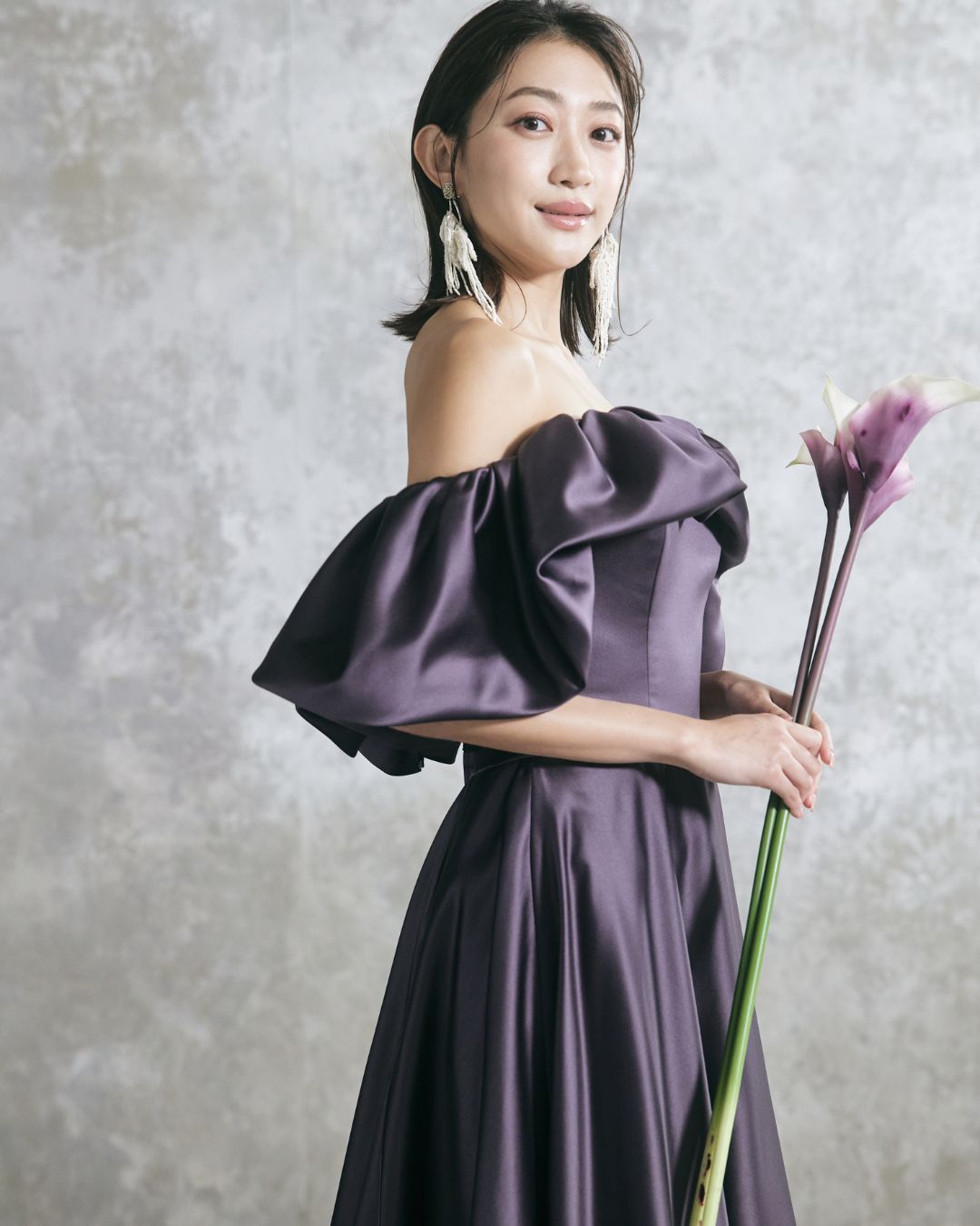 NOA0064_grayish purple【カラードレス オーダーメイド】