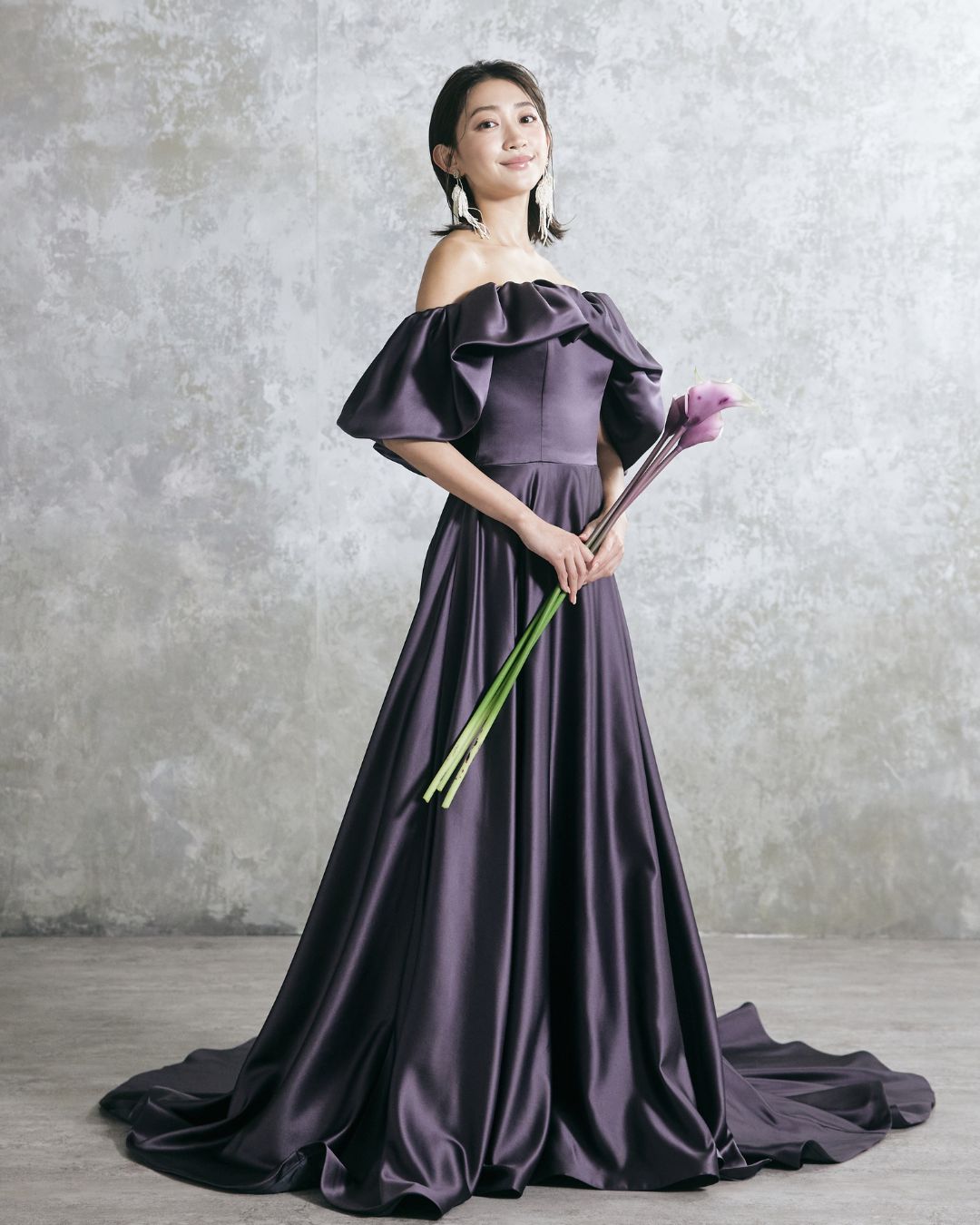 NOA0064_grayish purple【カラードレス オーダーメイド】