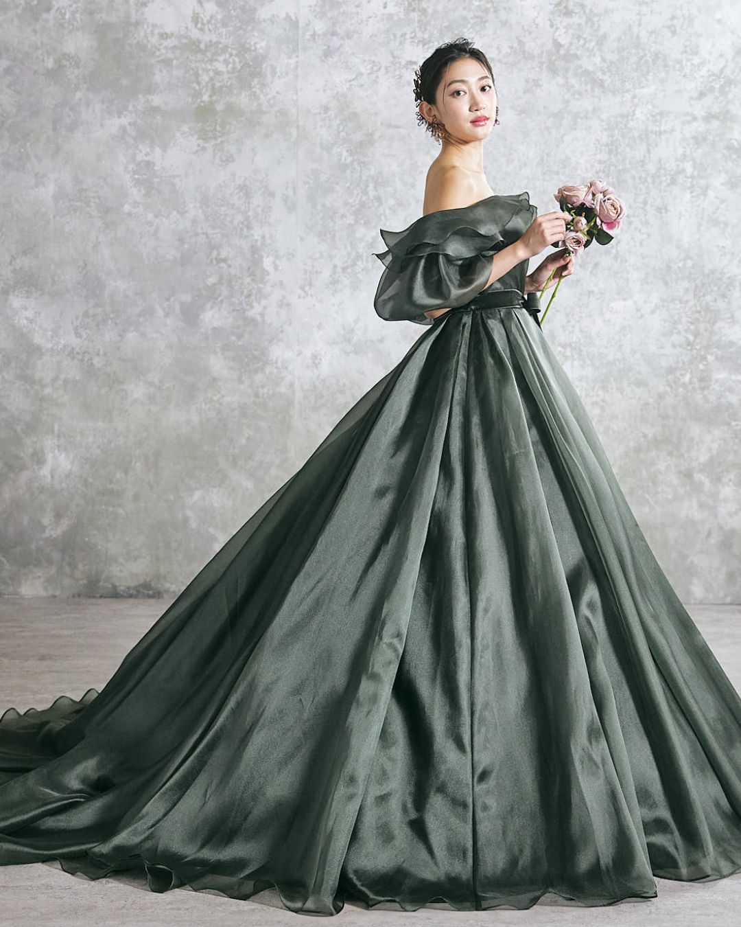 NOA0065_khaki【カラードレス オーダーメイド】