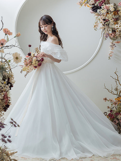 NOA0065_offwhite 【ウェディングドレス オーダーメイド】