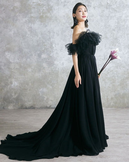 NOA0066_black【カラードレス オーダーメイド】