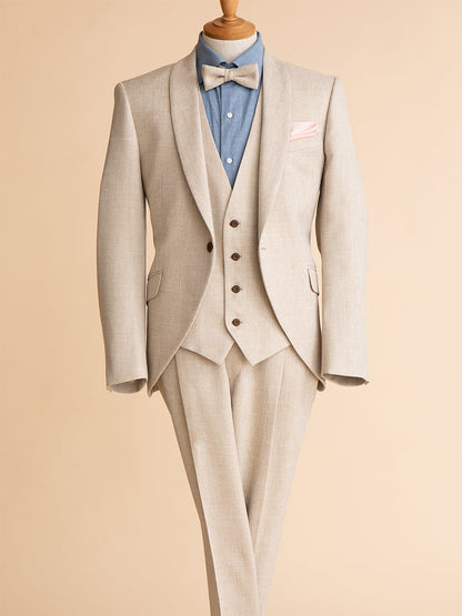 NOA2019-beige【結婚式 タキシード オーダーメイド】