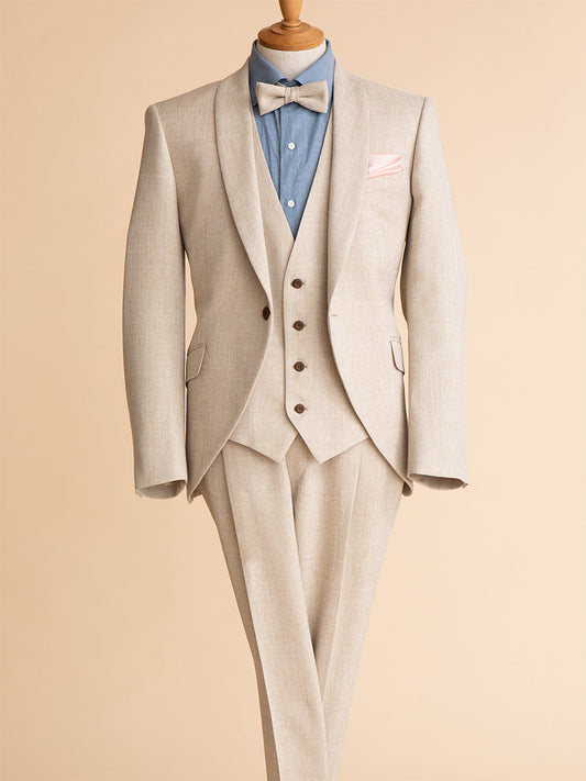 NOA2019-beige【結婚式 タキシード オーダーメイド】