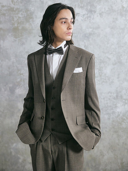 NOA2023-brown【結婚式 タキシード オーダーメイド】
