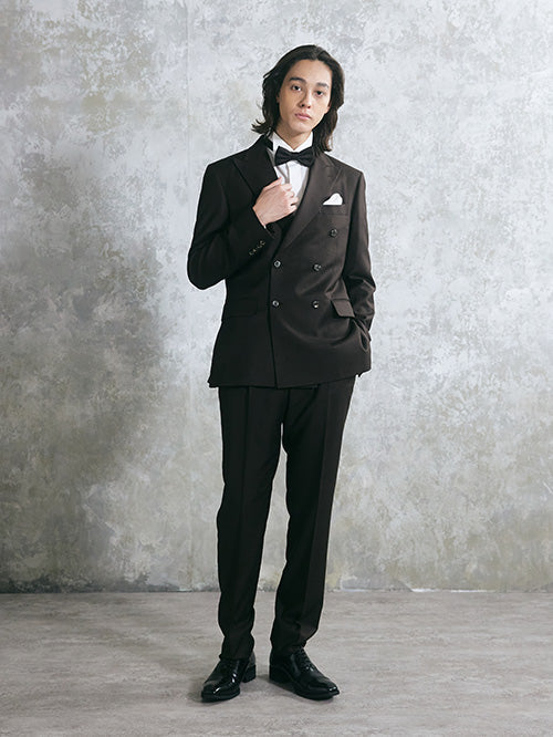 NOA2025-brown【結婚式 タキシード オーダーメイド】