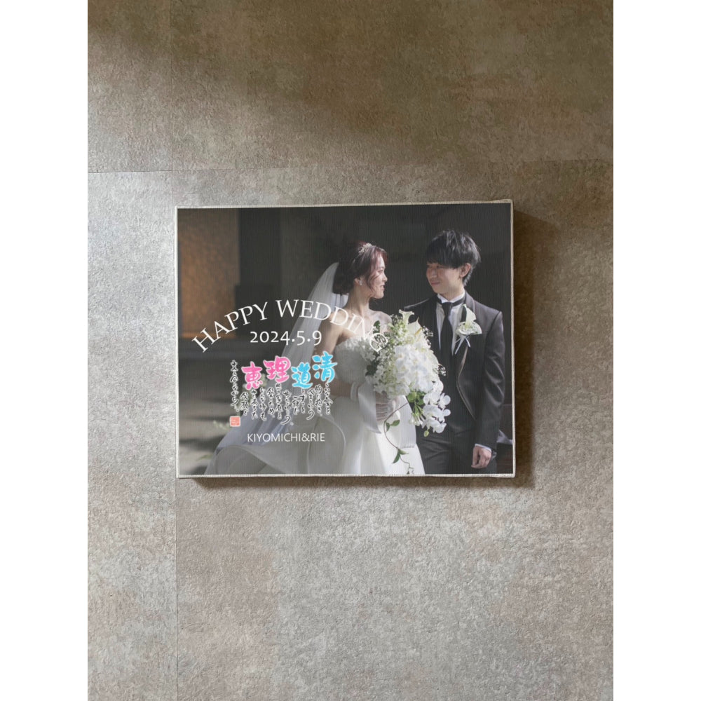 Weddingフォトキャンバス【結婚式　ウェルカムボード　オーダーメイド】