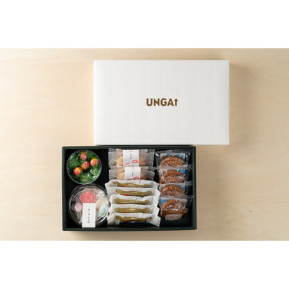 小樽美味撰B - 和三盆と焼菓子よくばりセット【ご当地ギフト 北海道】 【結婚式 ギフト 食品 引き菓子 洋菓子】