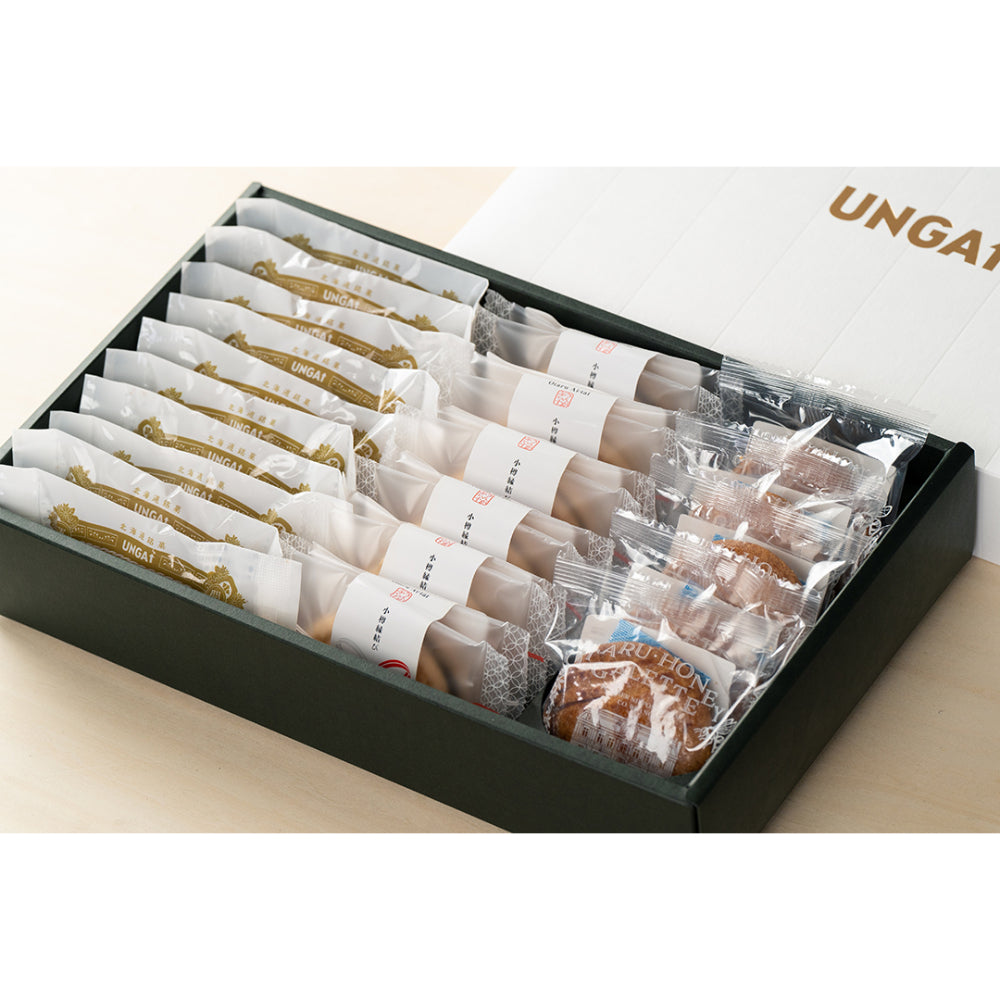 小樽美味撰C - 皆で楽しめる焼菓子セット【ご当地ギフト 北海道】 【結婚式 ギフト 食品 引き菓子 洋菓子】