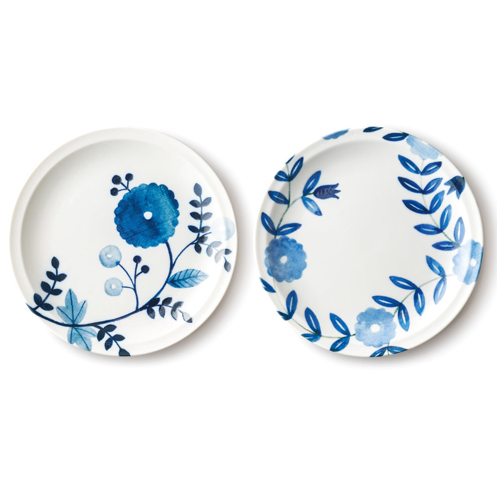 Oriental Flower ペアディナープレート