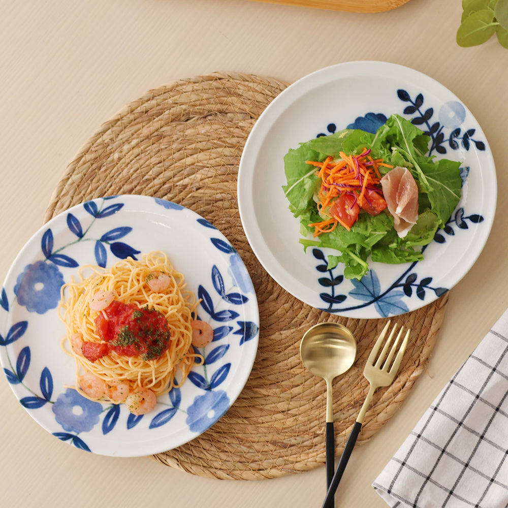 Oriental Flower ペアディナープレート