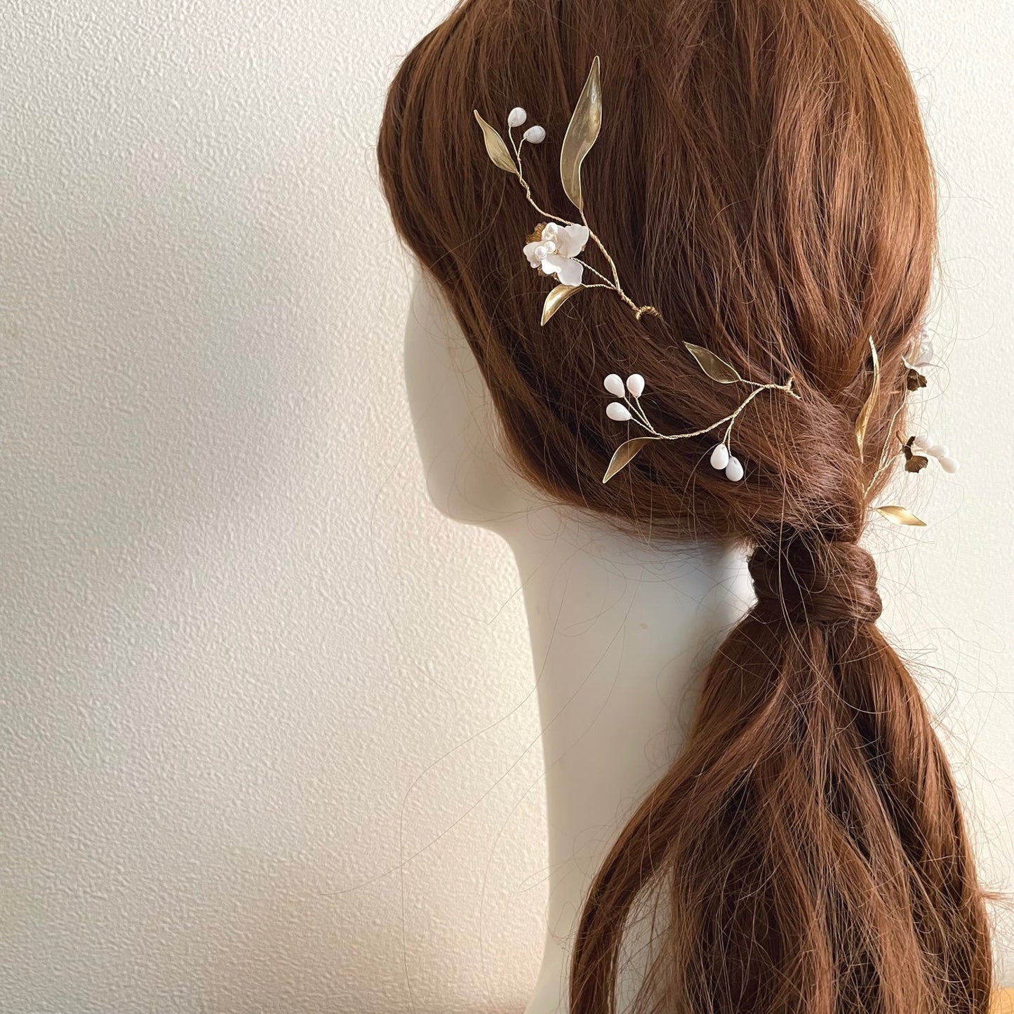 ルフトヘアピン3set【結婚式 ヘアアクセサリー】