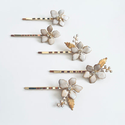 アリビオヘアピン5set【結婚式 ヘアアクセサリー】