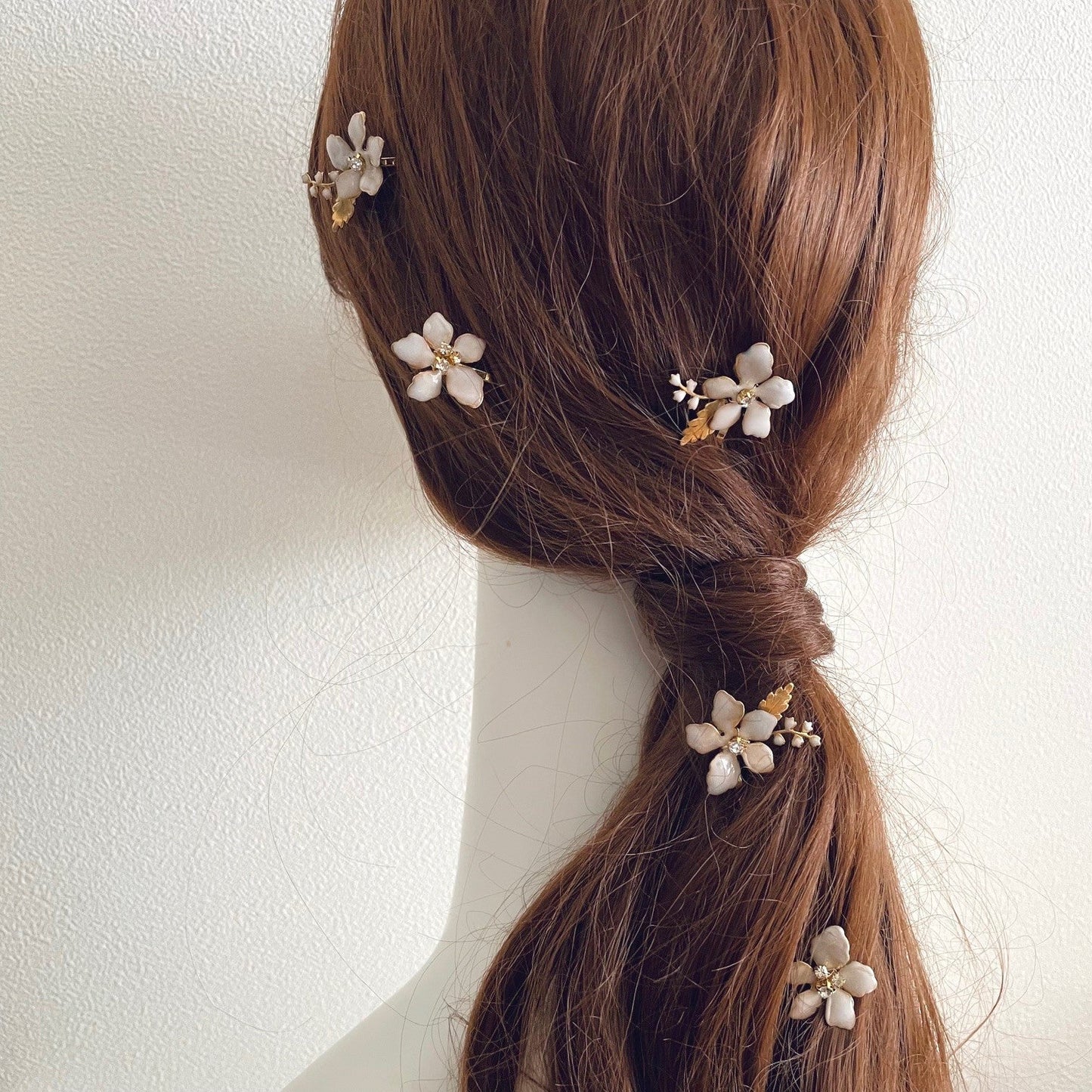 アリビオヘアピン5set【結婚式 ヘアアクセサリー】