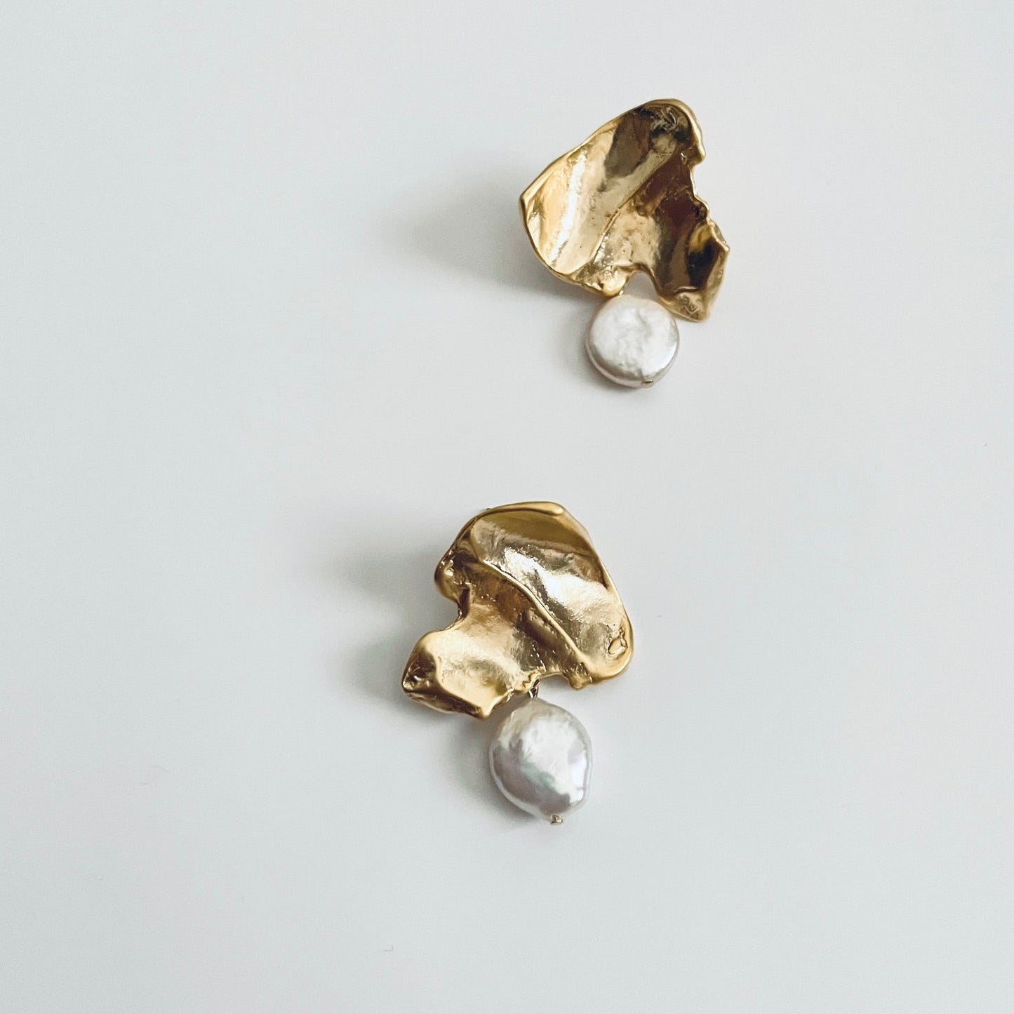 ドロップパールピアス【結婚式 ピアス イヤリング】