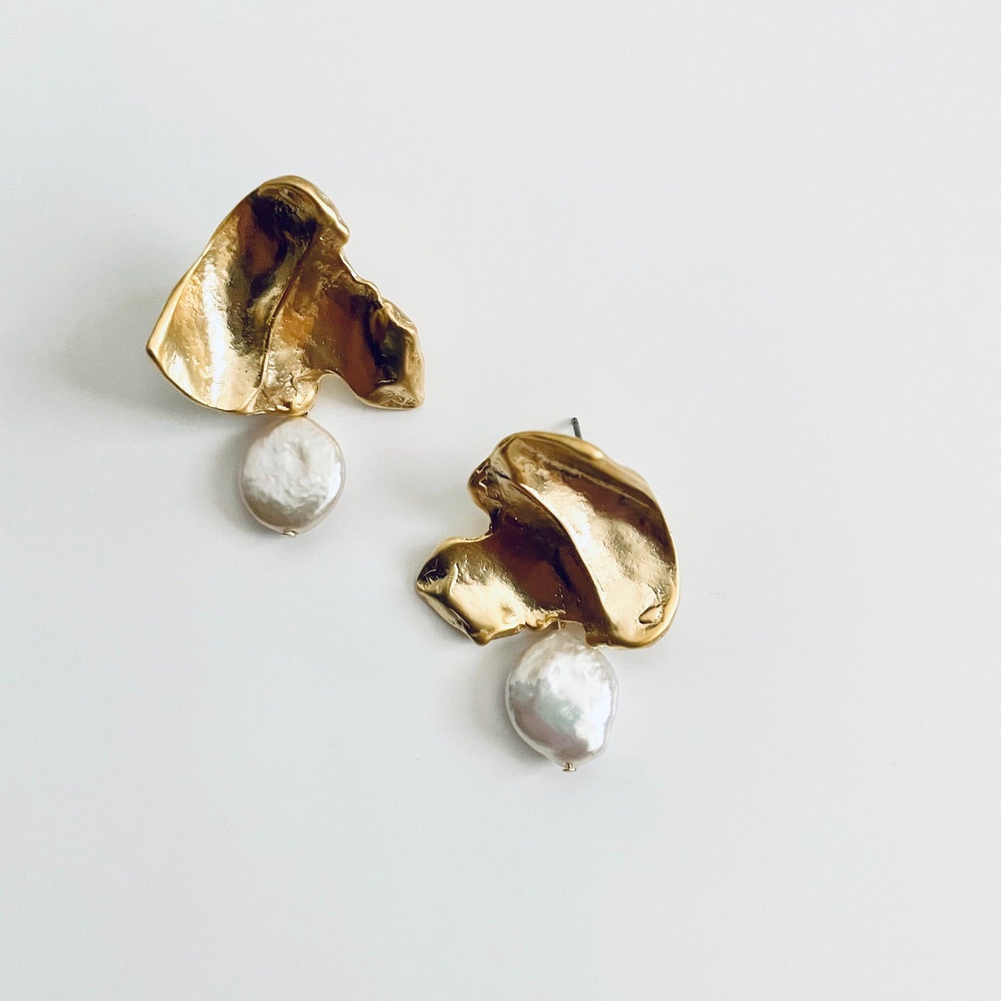 ドロップパールピアス【結婚式 ピアス イヤリング】